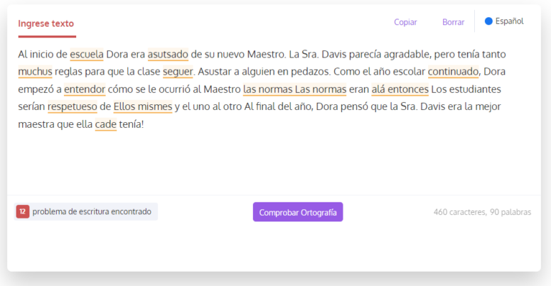 Corrector gramatical online nuestra recomendación Voca Editorial